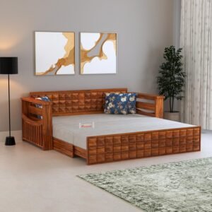 Wooden Sofa Cum Bed